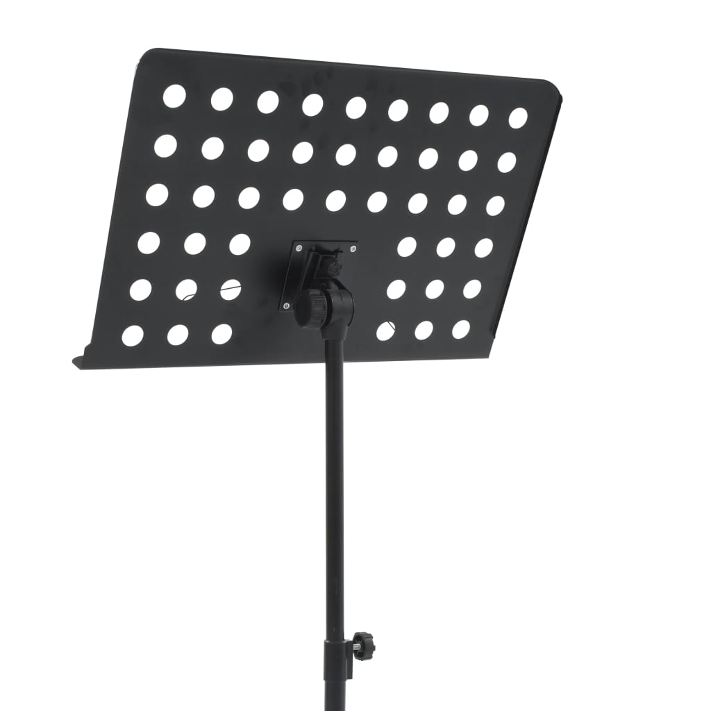 Music Stand Black Steel