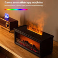 Large Capacity Creative Flame Humidifier Volcano Aromatherapy Machine Smoke Ring Jellyfish Spray Hydrating Diffuser Atmosphere Light Gift